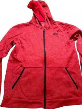 Under Armour Boys Red Hoodie Loose Fit YXL